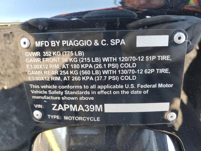 2022 VESPA GTS 300 ZAPMA39M7N5202946