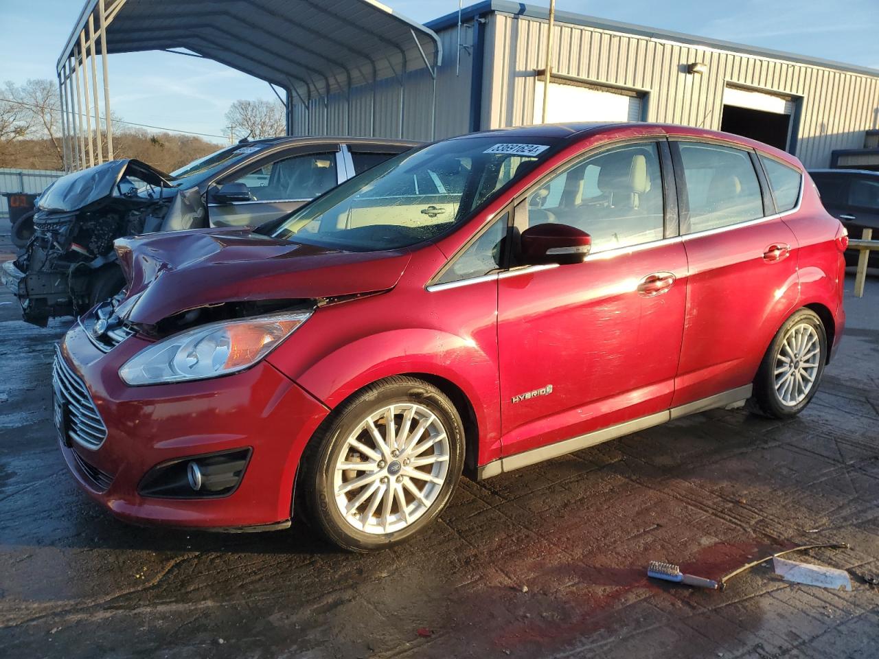 Lot #3033277835 2014 FORD C-MAX SEL