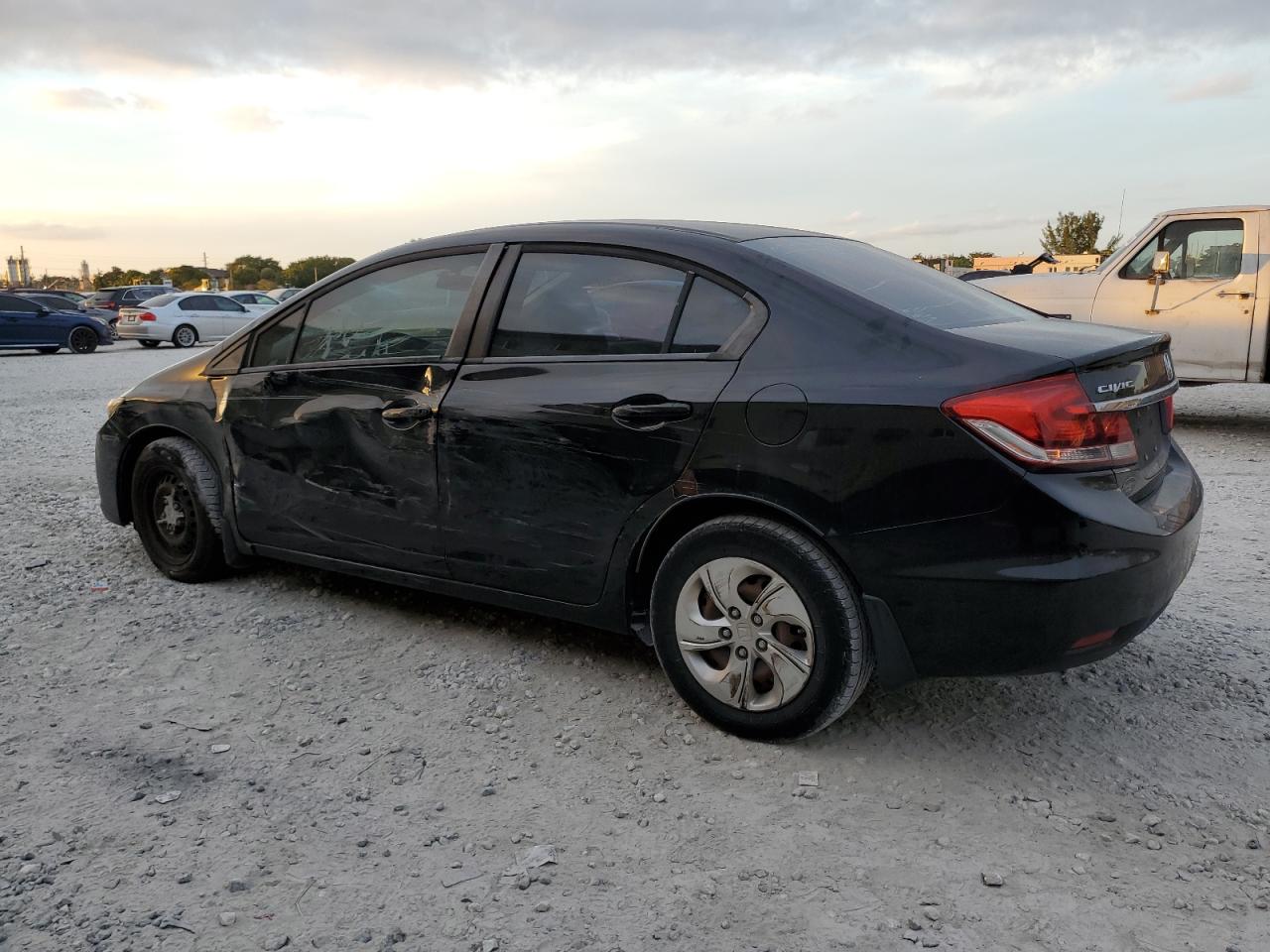 Lot #3028504943 2013 HONDA CIVIC LX