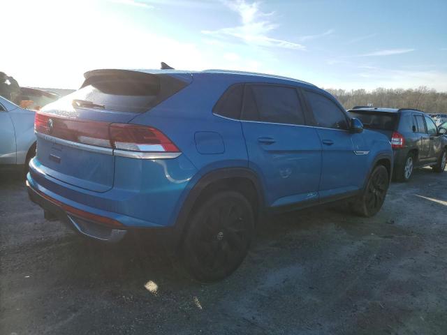 VOLKSWAGEN ATLAS CROS 2024 blue  gas 1V2JE2CA5RC214966 photo #4