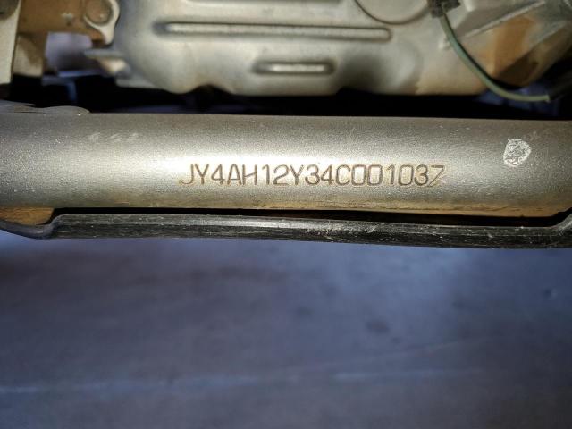 2004 YAMAHA WARRIOR350 JY4AH12Y34C001037