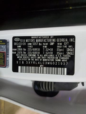 2021 KIA SORENTO S - 5XYRL4LC3MG021937