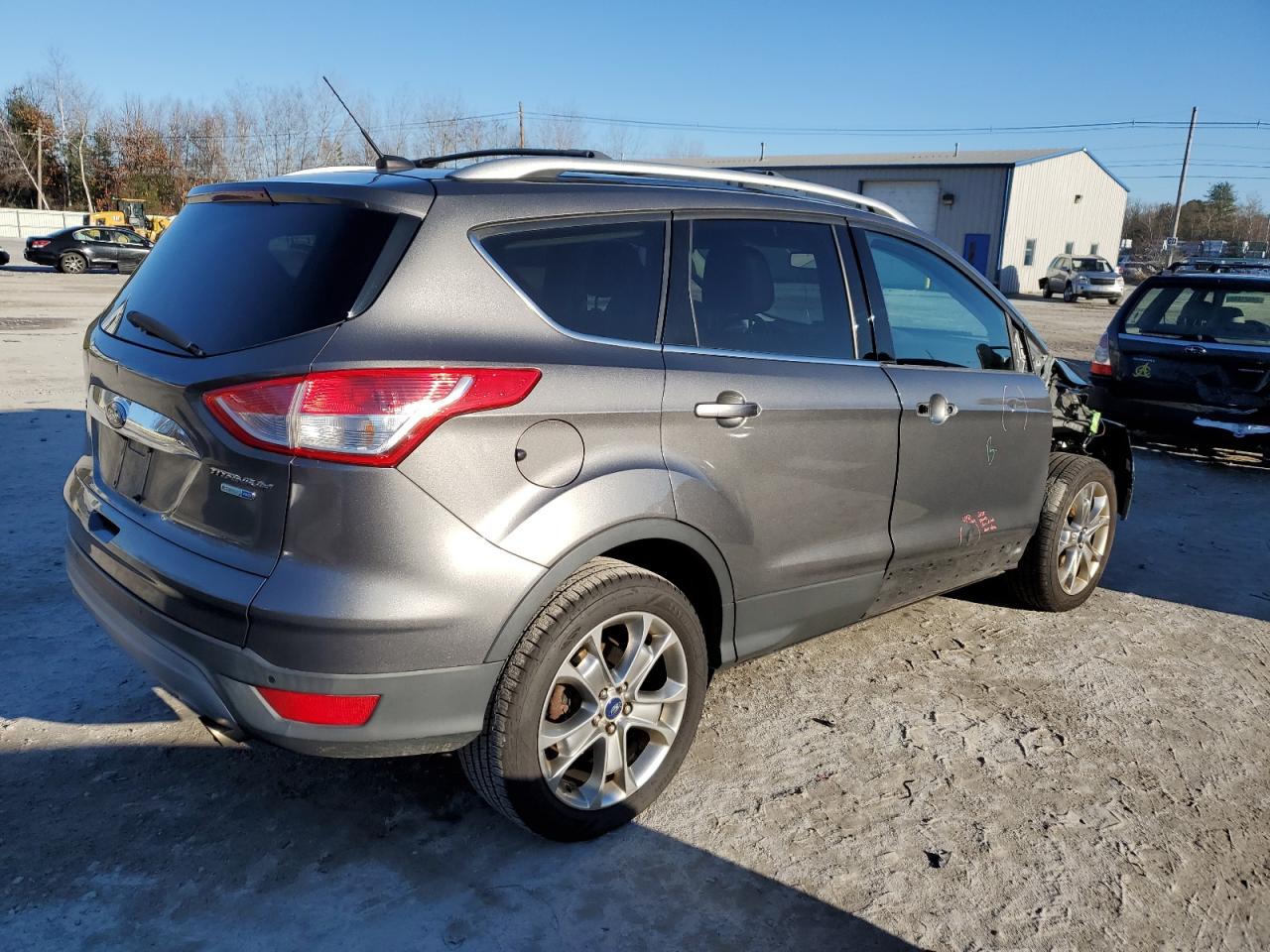 Lot #3025747304 2014 FORD ESCAPE TIT