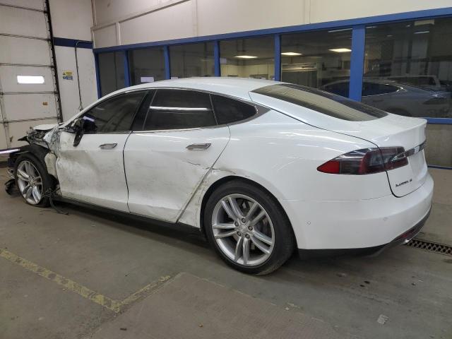 TESLA MODEL S 85 2015 white  electric 5YJSA1H2XFF080919 photo #3