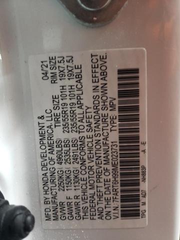 2021 HONDA CR-V TOURI 7FART6H99ME023731
