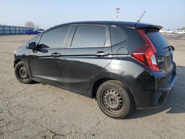 HONDA FIT LX 2015 black  gas 3HGGK5H56FM765811 photo #3