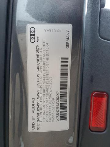 2018 AUDI A5 PREMIUM - WAUENCF57JA053007