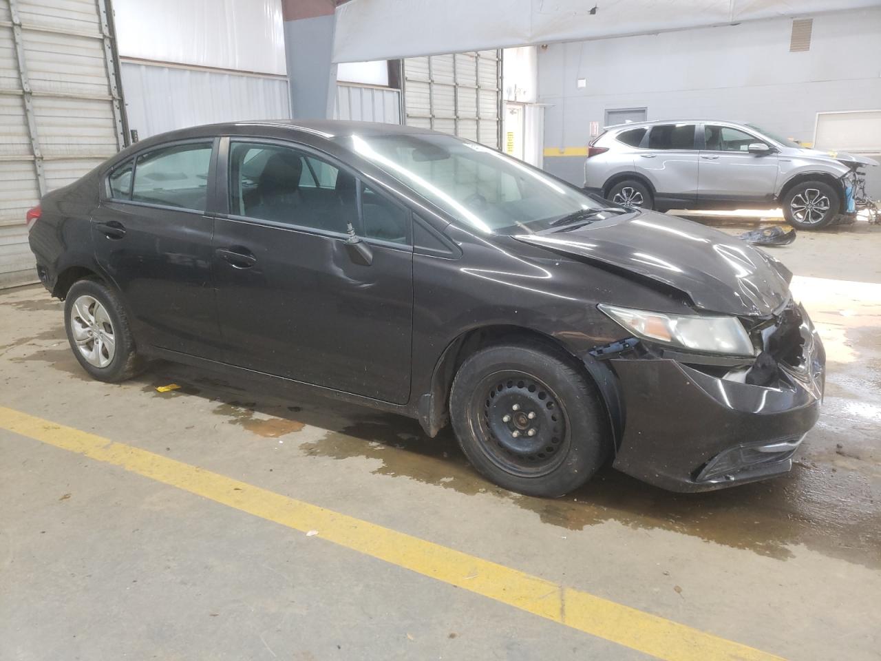 Lot #3024966400 2014 HONDA CIVIC LX