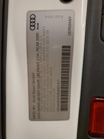 2021 AUDI RS5 WUAAWCF53MA901471