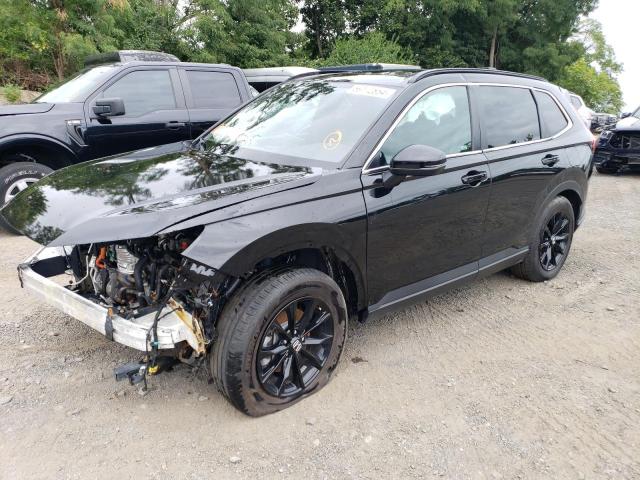 HONDA CR-V SPORT 2024 black  hybrid engine 5J6RS5H87RL000642 photo #1