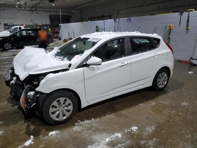 HYUNDAI ACCENT SE 2016 white  gas KMHCT5AE9GU288899 photo #1