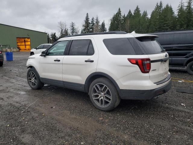 FORD EXPLORER S 2018 white  gas 1FM5K8GT7JGA36092 photo #3