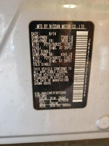2015 INFINITI QX80 - JN8AZ2NF2F9570349
