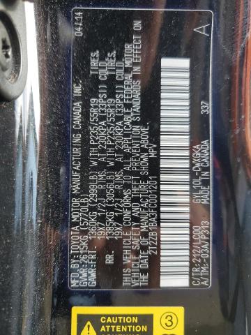 2015 LEXUS RX 450H 2T2ZB1BA3FC001201