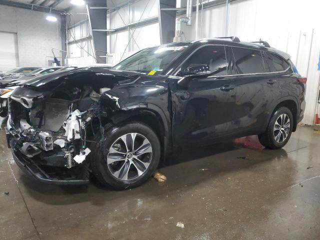 Vin: 5tdgzrbh9ns597150, lot: 84675574, toyota highlander xle 2022 img_1
