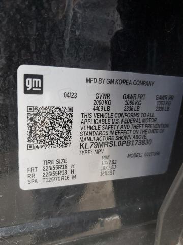 2023 CHEVROLET TRAILBLAZE - KL79MRSL0PB173830