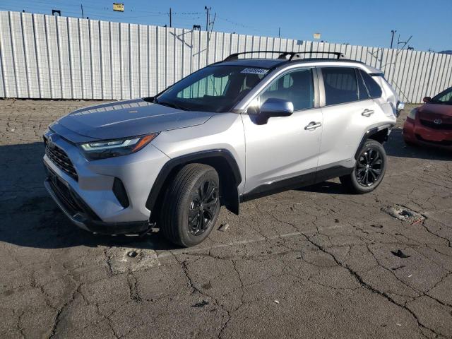 TOYOTA RAV4 SE 2022 silver  hybrid engine 4T3T6RFVXNU068781 photo #1