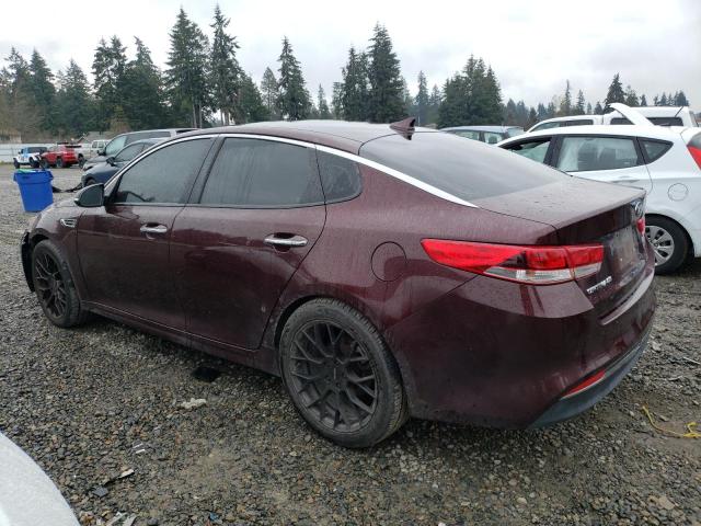 KIA OPTIMA LX 2018 purple  gas 5XXGT4L39JG206517 photo #3