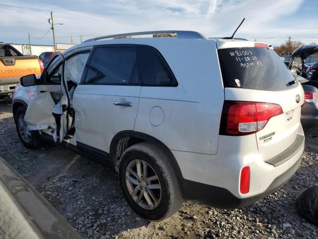 Vin: 5xykt3a67fg553834, lot: 83765054, kia sorento lx 20152