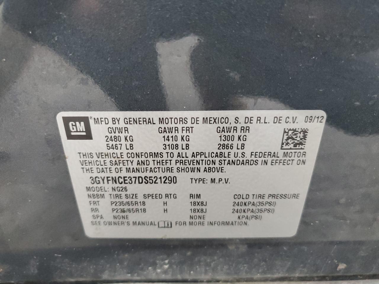 CADILLAC SRX LUXURY COLLECTION