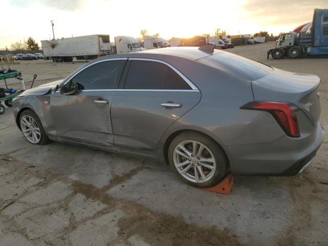 CADILLAC CT4 LUXURY 2021 gray  gas 1G6DA5RK9M0143196 photo #3