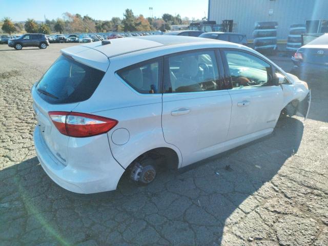 FORD C-MAX SEL 2013 white  hybrid engine 1FADP5BU0DL552697 photo #4