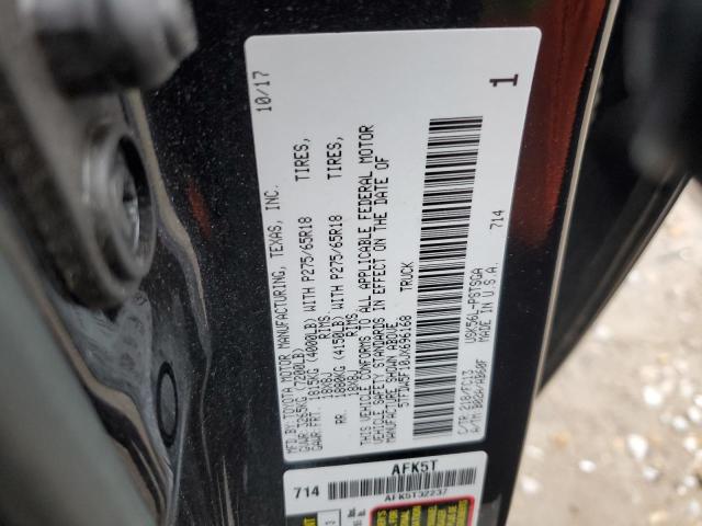 2018 TOYOTA TUNDRA CRE - 5TFDW5F10JX696168