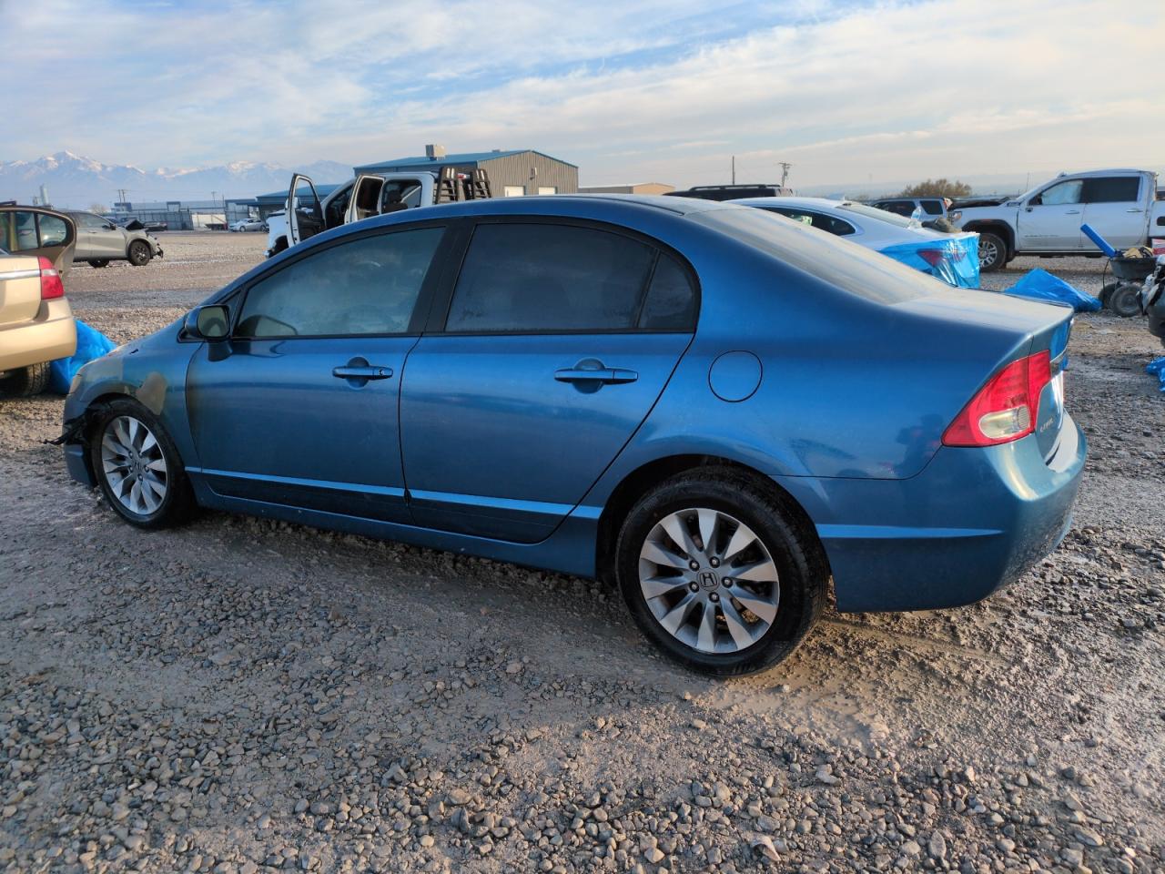 Lot #3038925045 2009 HONDA CIVIC EXL