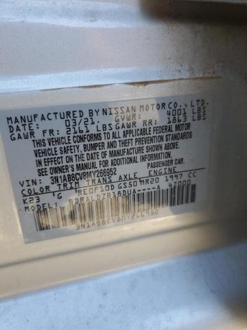 2021 NISSAN SENTRA SV - 3N1AB8CV8MY266952