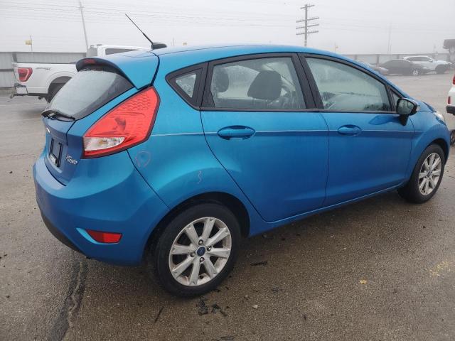 FORD FIESTA SE 2013 blue hatchbac gas 3FADP4EJ4DM178296 photo #4