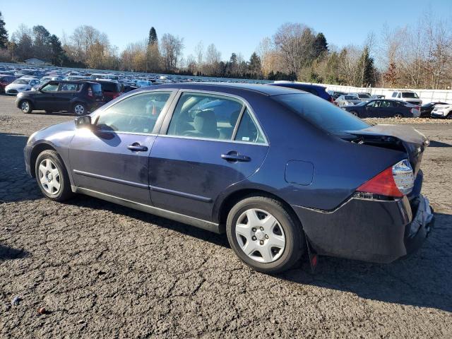 HONDA ACCORD LX 2006 blue sedan 4d gas 1HGCM56426A174004 photo #3