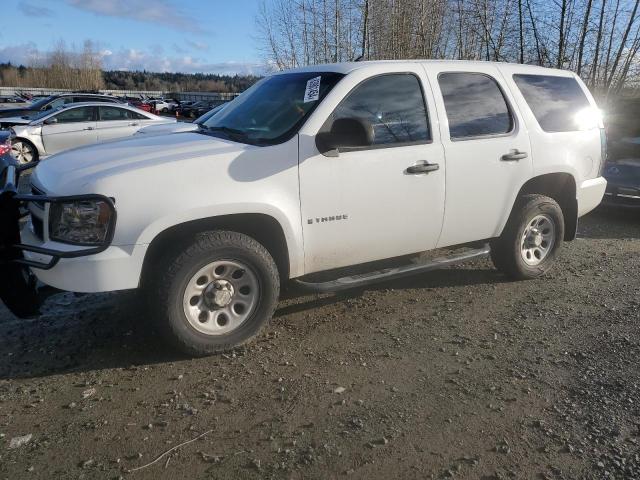 CHEVROLET TAHOE K150 2009 white 4dr spor flexible fuel 1GNFK13029R269624 photo #1