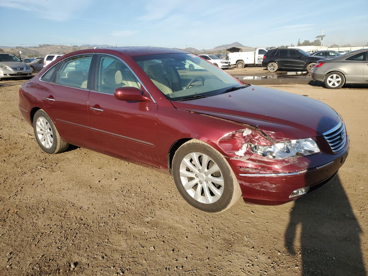 Lot #3050280947 2009 HYUNDAI AZERA GLS