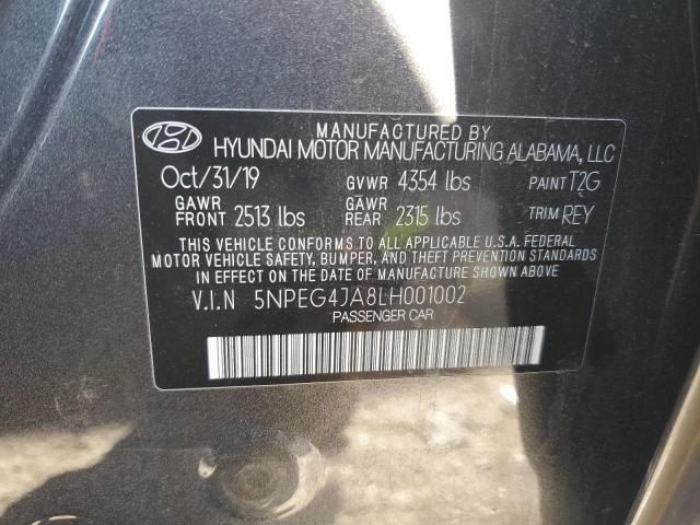 2020 HYUNDAI SONATA SE - 5NPEG4JA8LH001002