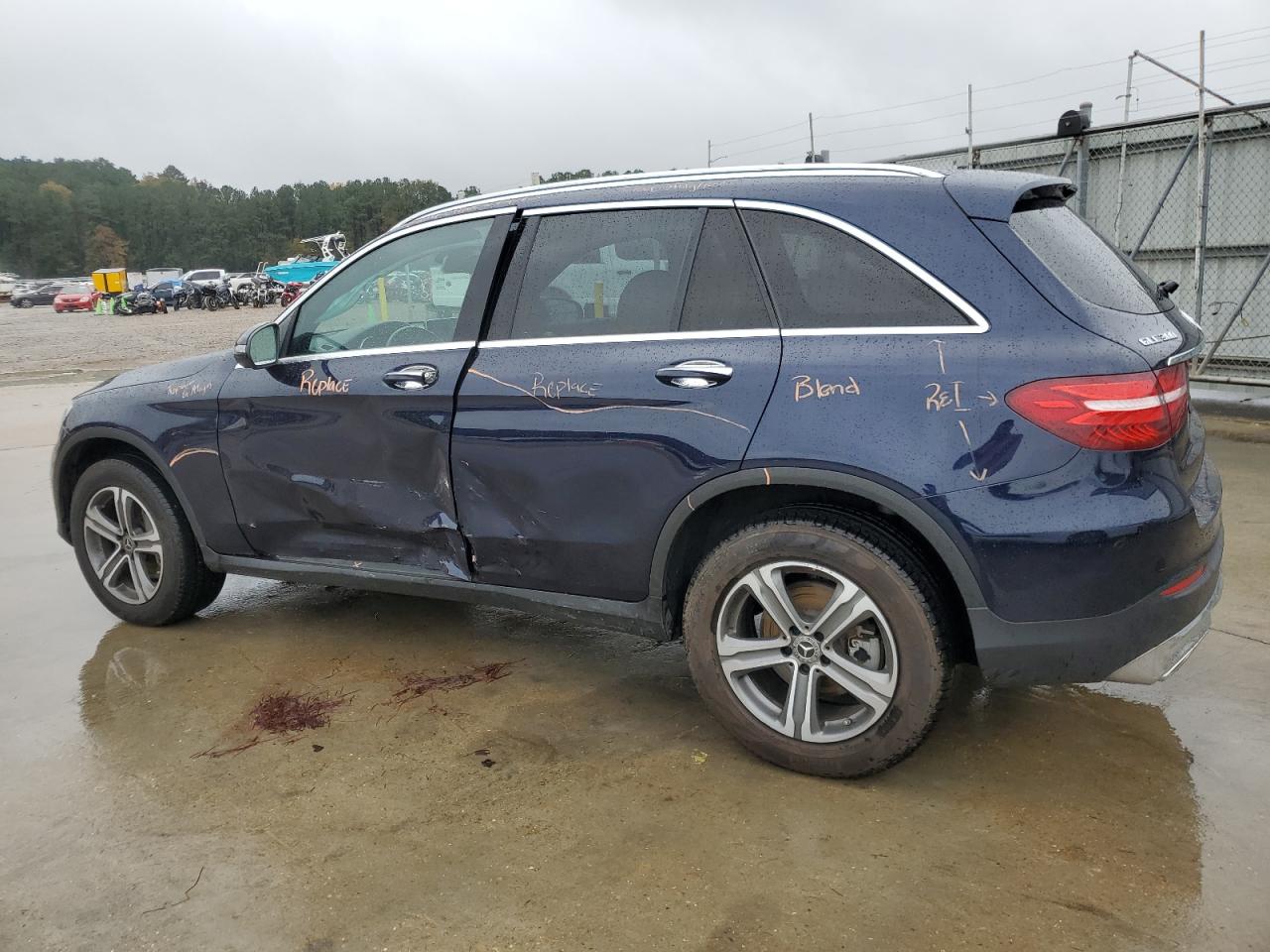 Lot #3024174809 2018 MERCEDES-BENZ GLC 300 4M