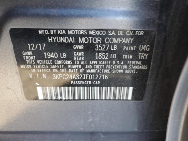 2018 HYUNDAI ACCENT SE - 3KPC24A32JE012716