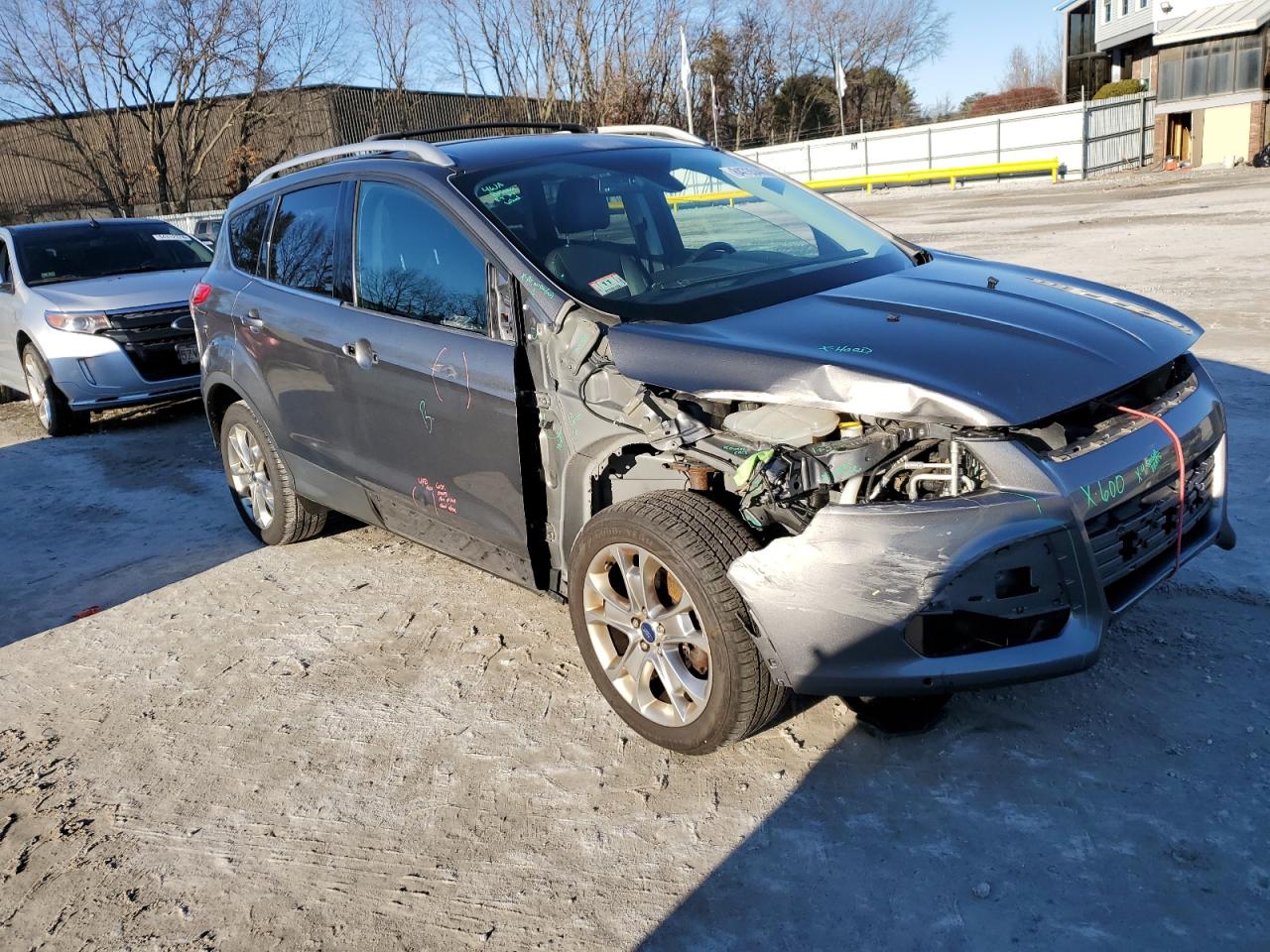 Lot #3025747304 2014 FORD ESCAPE TIT