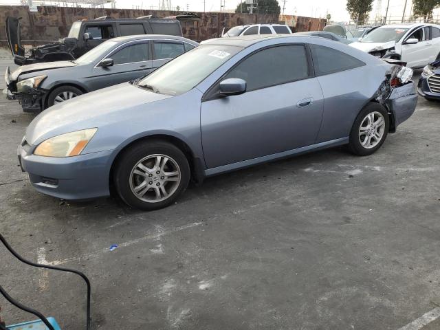 HONDA ACCORD EX 2007 blue  gas 1HGCM72717A009560 photo #1