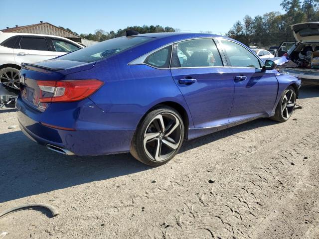 HONDA ACCORD SPO 2022 blue  gas 1HGCV1F40NA091188 photo #4