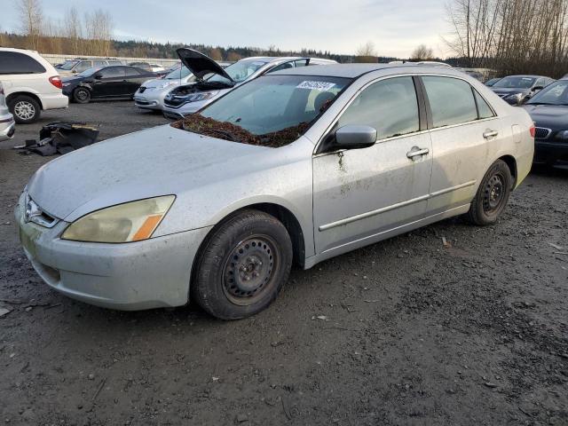 HONDA ACCORD LX 2005 silver  gas 1HGCM56445L000406 photo #1