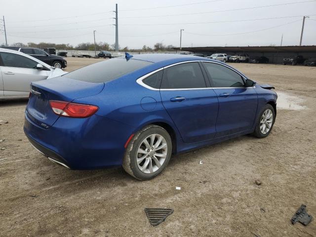 CHRYSLER 200 C 2015 blue  flexible fuel 1C3CCCCG6FN510139 photo #4