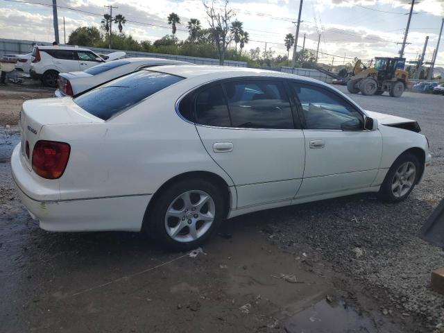 LEXUS GS 300 2001 white  gas JT8BD69S110136173 photo #4