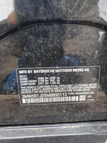 2021 BMW 330I - 3MW5R1J05M8B90113