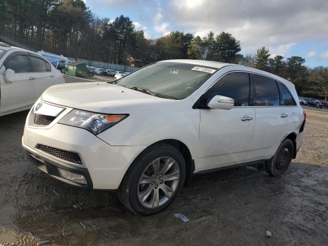 ACURA MDX ADVANC 2012 white  gas 2HNYD2H89CH542480 photo #1