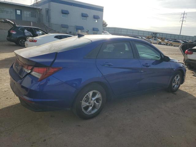 HYUNDAI ELANTRA SE 2022 blue  gas KMHLL4AG5NU334883 photo #4