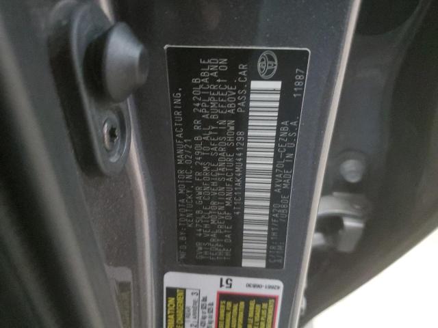 VIN 4T1C11AK4MU441298 2021 TOYOTA CAMRY no.12