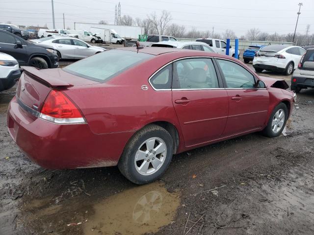 CHEVROLET IMPALA LT 2008 red sedan 4d flexible fuel 2G1WT58K681279340 photo #4