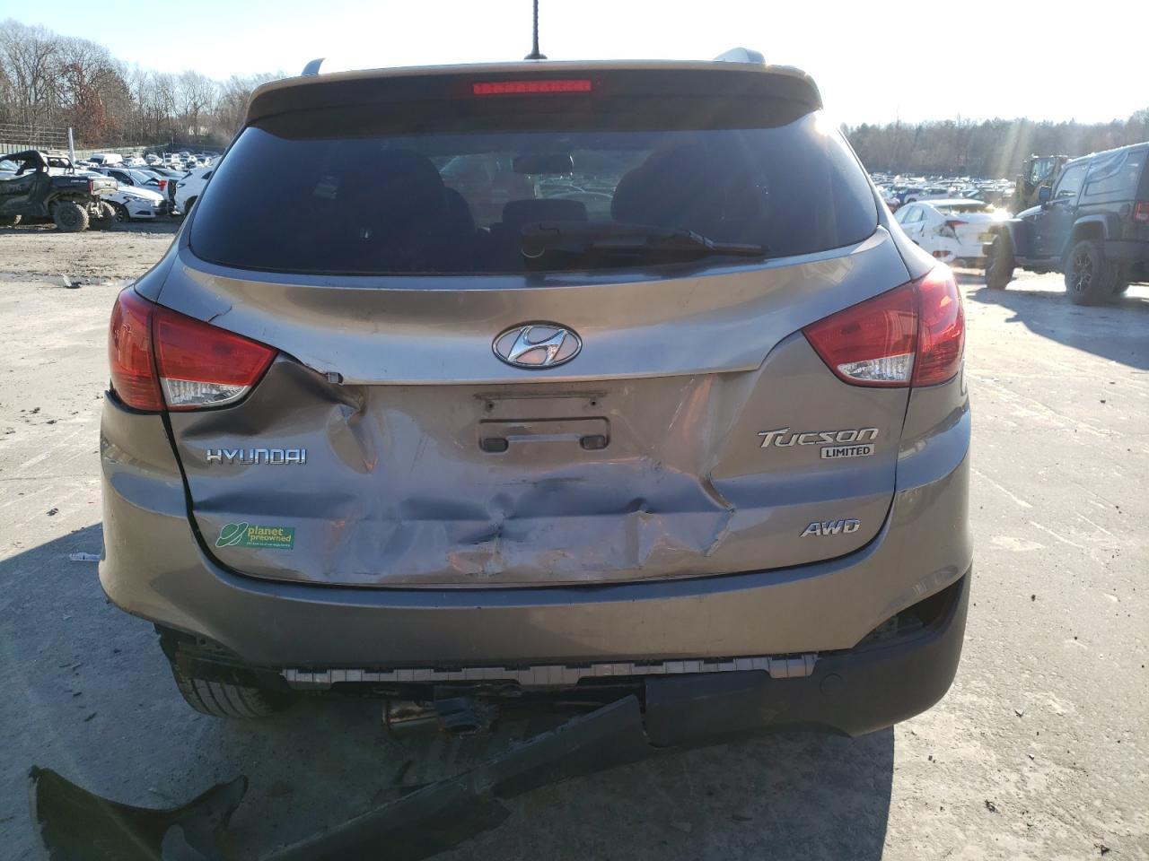 Lot #3030736119 2012 HYUNDAI TUCSON GLS