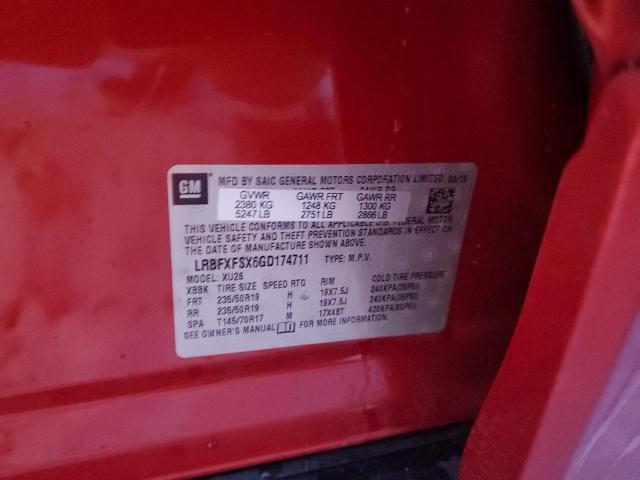 2016 BUICK ENVISION P - LRBFXFSX6GD174711