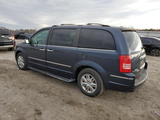 CHRYSLER TOWN AND C 2008 blue  gas 2A8HR64X48R774510 photo #3